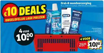 Kruidvat Oral-B mondverzorging aanbieding
