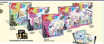 ToyChamp Activiteitenset met 8 pennen aanbieding