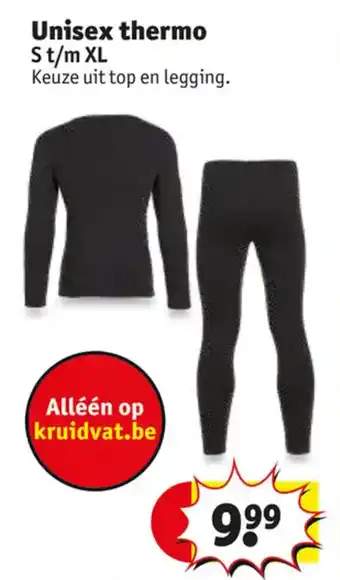 Unisex thermo