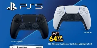 Ps5 wireless dualsense controller midnight of wit