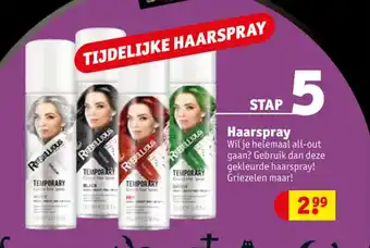 Kruidvat Haarspray aanbieding