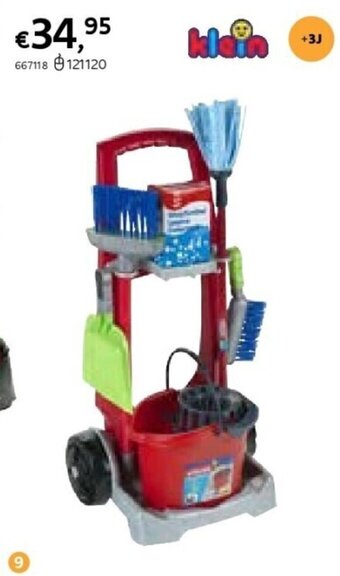 Dreamland Vileda Schoonmaaktrolley aanbieding