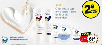 Kruidvat Dove Body Love aanbieding