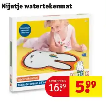 Kruidvat Nijntje watertekenmat aanbieding