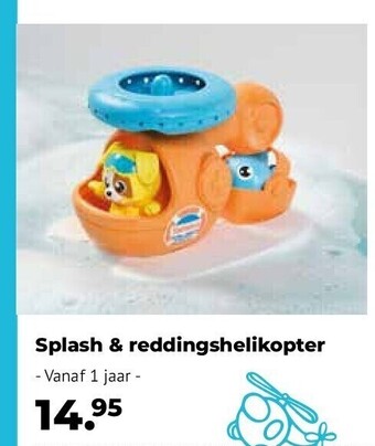 Europoint Splash & reddingshelikopter aanbieding