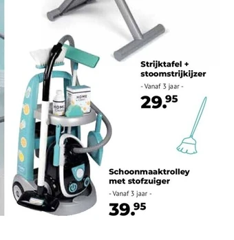 Europoint Schoonmaaktrolley met stofzuiger aanbieding