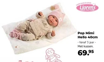 Europoint Pop mimi hello 40cm aanbieding