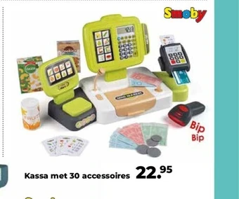 Kassa met 30 accessoires