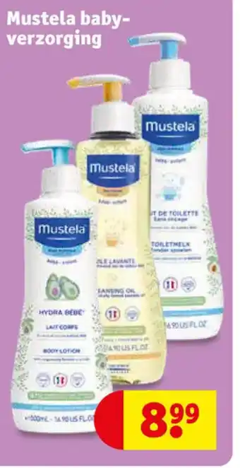 Kruidvat Mustela baby verzorging aanbieding