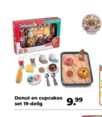 Europoint Donut en cupcakes set 19-delig aanbieding