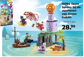 10790 team spidey bij de vuurtoren van green goblin