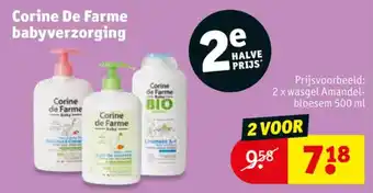 Kruidvat Corine De Farme babyverzorging aanbieding