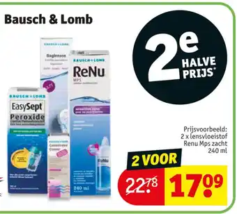 Kruidvat Bausch & Lomb aanbieding