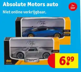 Kruidvat Absolute Motors auto aanbieding
