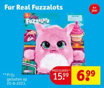 Kruidvat Fur Real Fuzzalots aanbieding