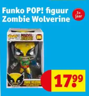 Kruidvat Funko pop! figuur zombie wolverine aanbieding
