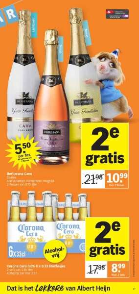 Albert Heijn Berberana cava aanbieding