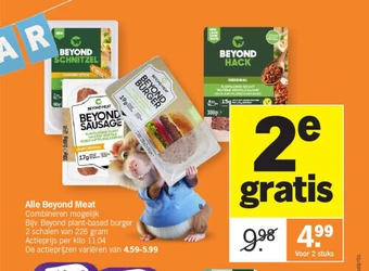 Albert Heijn Alle beyond meat aanbieding