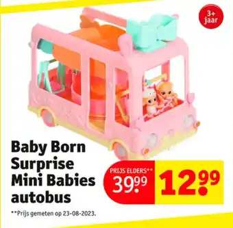 Kruidvat Baby Born Surprise Mini Babies aanbieding