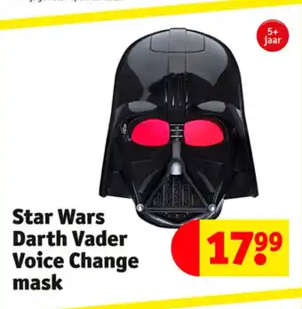 Kruidvat Star Wars Darth Vader Voice Change mask aanbieding