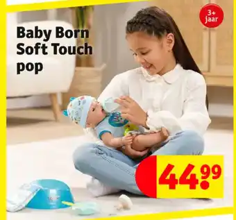 Kruidvat Baby Born Soft Touch pop aanbieding