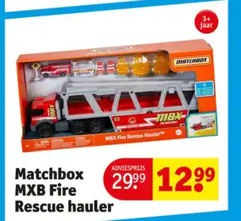 Matchbox MXB Fire Rescue hauler