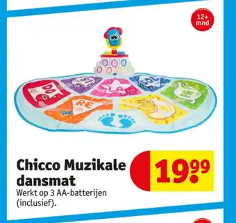 Kruidvat Chicco Muzikale dansmat aanbieding