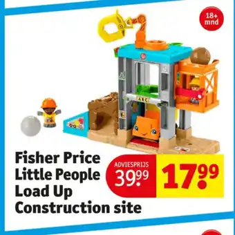 Fisher Price Little People Load Up Construction site