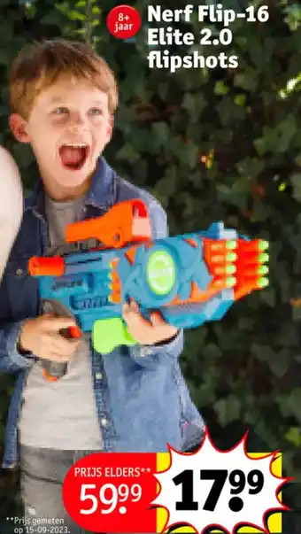 Nerf flip-16 elite 2.0 flipshots