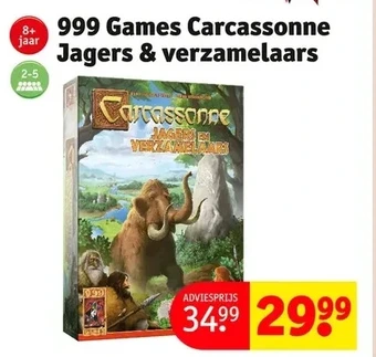 Kruidvat 999 games carcassonne jagers & verzamelaars aanbieding