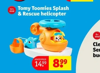 Tomy toomies splash & rescue helicopter