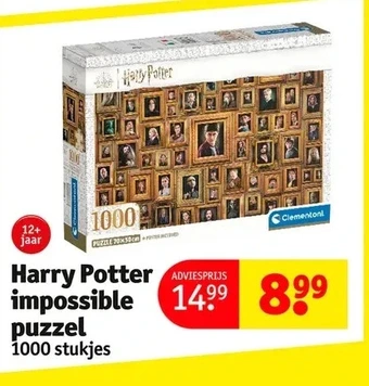 Kruidvat Harry potter impossible puzzel aanbieding