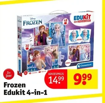 Kruidvat Frozen edukit 4-in-1 aanbieding