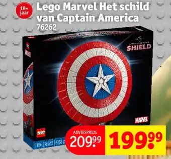 Kruidvat Lego marvel het schild van captain america aanbieding
