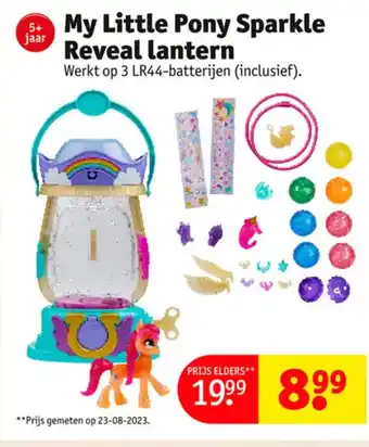 Kruidvat My little pony sparkle reveal lantern aanbieding