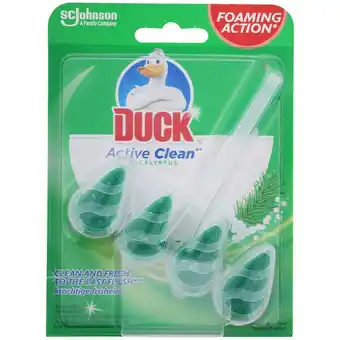 Action Duck Active Clean toiletblok Eucalyptus aanbieding