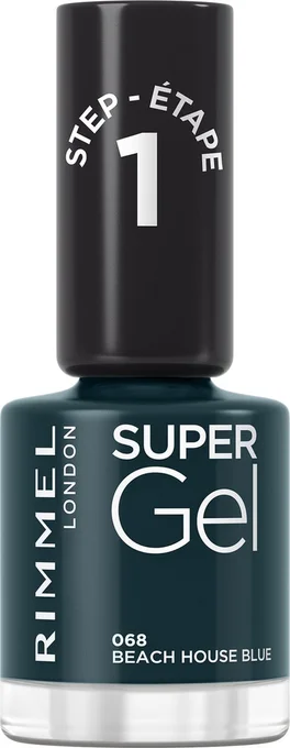 Bol.com Rimmel london supergel nailpolish - 068 beach house blue aanbieding