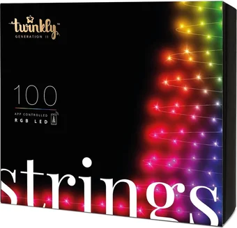 Twinkly miniverlichting met app 8 m met 100 led lampen multi