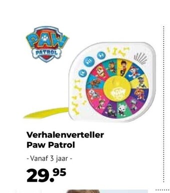 Europoint Verhalenverteller paw patrol aanbieding
