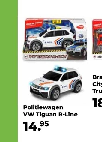 Politiewagen vw tiguan r-line