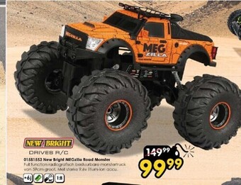 ToyChamp 01581553 new bright megzilla road monster aanbieding