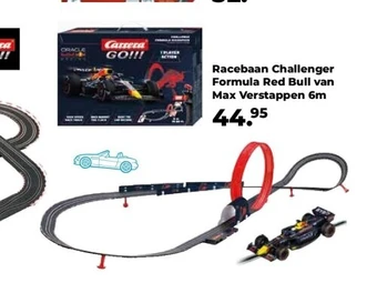 Racebaan challenger formula red bull van max verstappen 6m