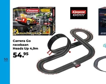 Carrera go racebaan heads up 4,9m