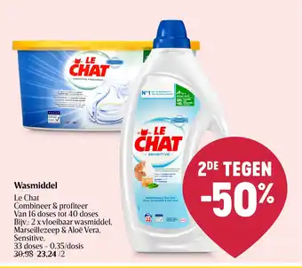 Delhaize Wasmiddel aanbieding