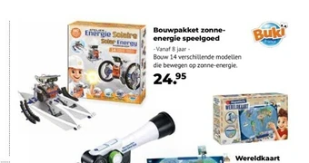 Bouwpakket zonneenergie speelgoed