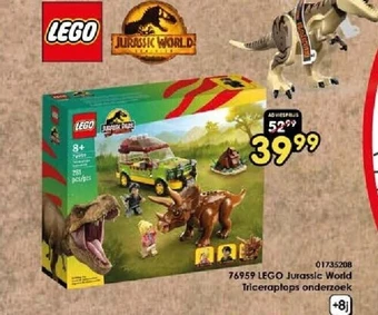 01735208 76959 lego jurassic world triceraptops onderzoek