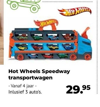 Europoint Hot wheels speedway transportwagen aanbieding