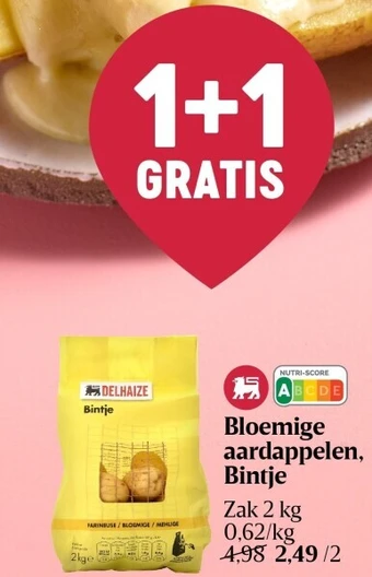 Bloemige aardappelen, bintje