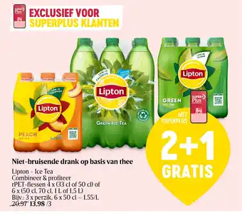 Delhaize Niet-bruisende drank op basis van thee aanbieding