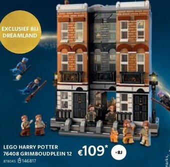 Dreamland LEGO HARRY POTTER 76408 GRIMBOUDPLEIN 12 aanbieding